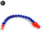 Пластиковый гибкий регулируемый шланг для воды, масла, охлаждающей трубы, 12 дюйма, круглая насадка для токарного станка с ЧПУ, фрезерная охлаждающая трубка, 1 шт.