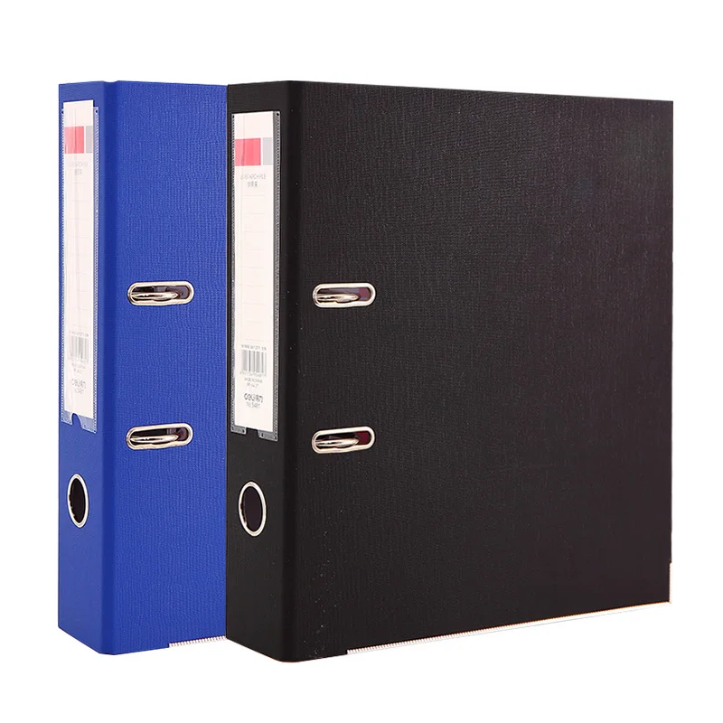 

black 215*310*55mm PVC A4 lever arch file filling products office supply documents holder
