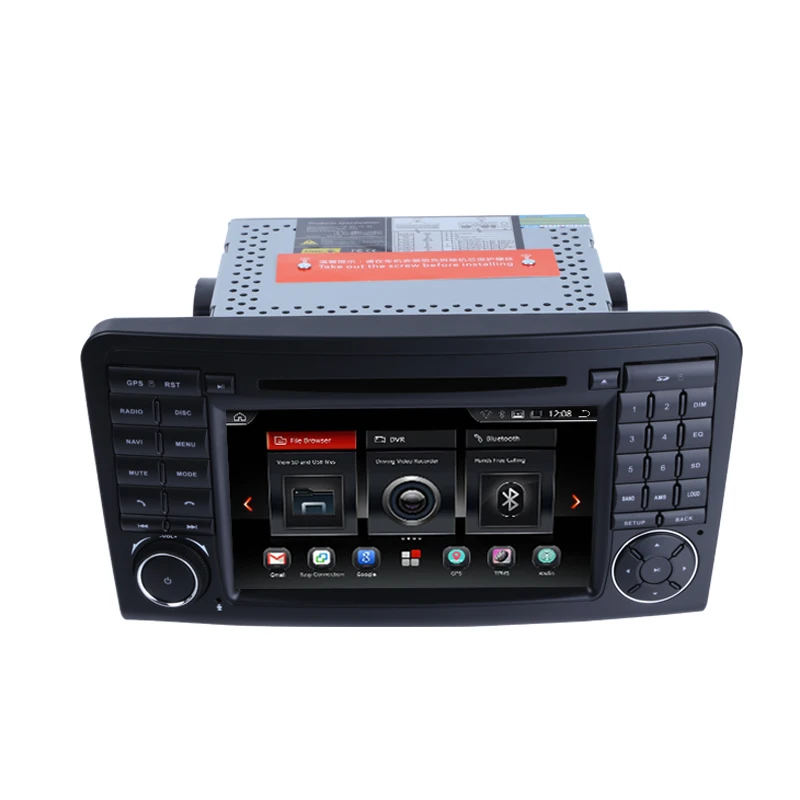 CarExc Android 9 0 OS Восьмиядерный автомобильный DVD GPS Навигатор Радио для Benz ML300 ML350 ML450 ML500
