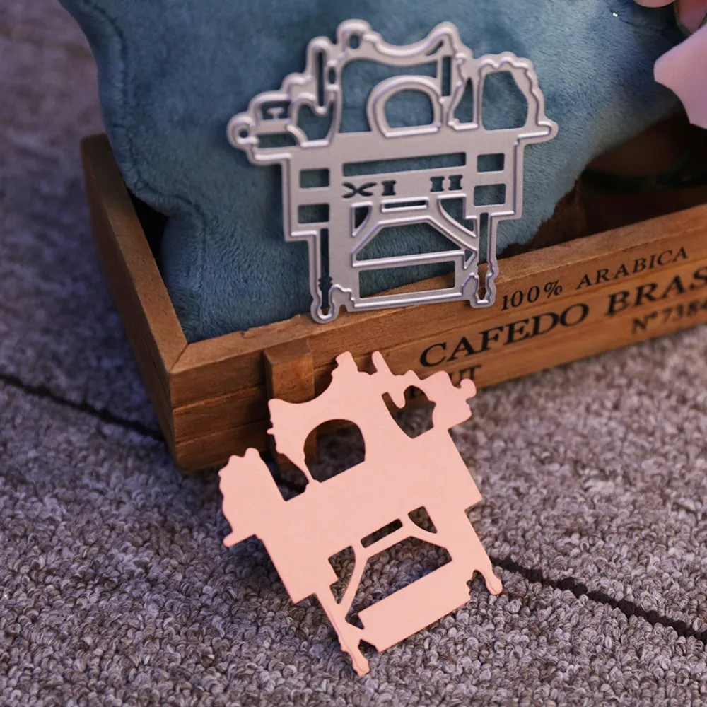 Швейная машина для резки металла трафарет стали штампы DIY скрапбукинга Альбом