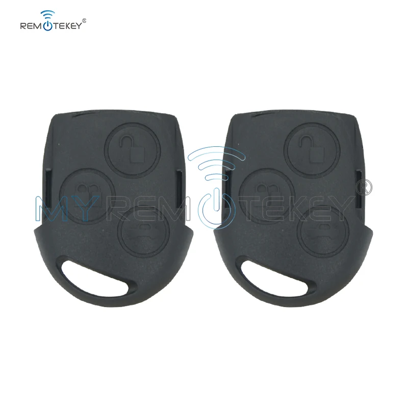 

Remtekey 2pcs replacement case cover fob shell case 3 button for Ford