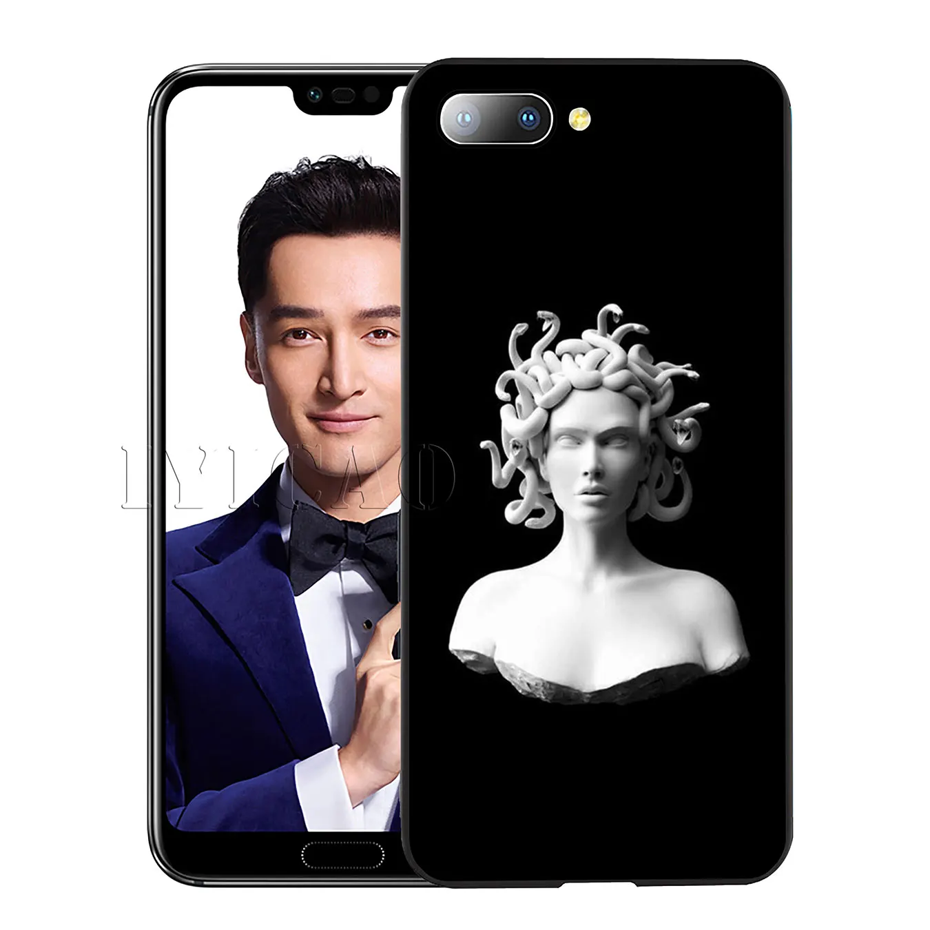Iyicao искусства Винтаж Дэвид статуя иллюстрации мягкий чехол для huawei Y7 Y6 Prime Y9 Honor 8C 8X8 9 10 Lite 6A 7C 7X 7A Pro