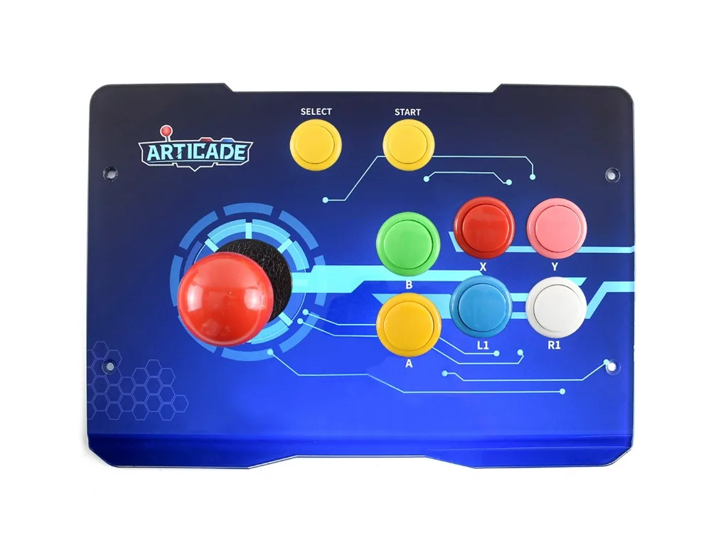 Waveshare Arcade D 1P USB аркадная коробка управления для Raspberry Pi/PC/Notebook/OTG Android Phone/Tablet/Smart TV 1