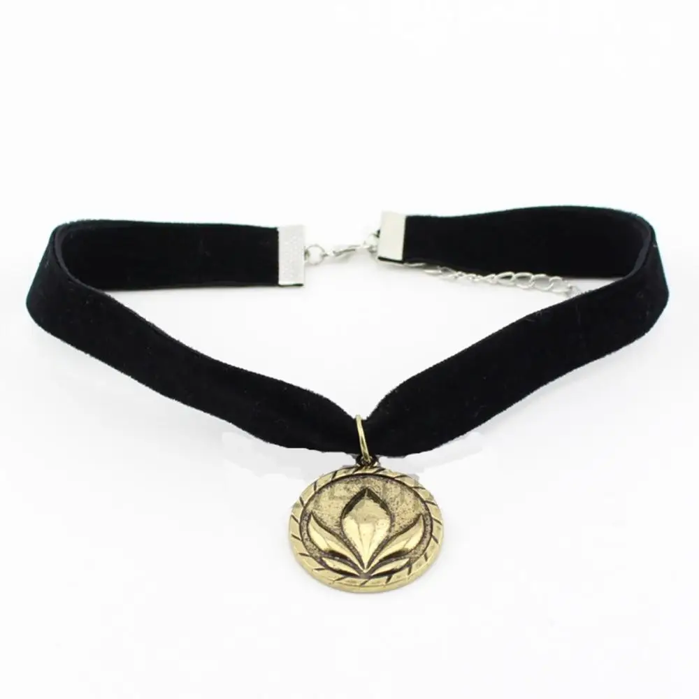 necklace Эльза и Анна День рождения Мода Снежная королева карнавальный костюм платье для взрослых девочек леди Золушка Белоснежка Принцесса - Цвет: necklace