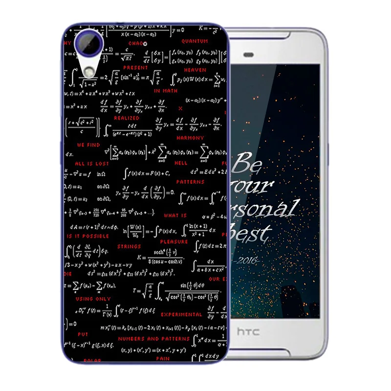 Чехлы для телефонов HTC Desire 628/628 Dual Slim с красочным рисунком Мягкая силиконовая