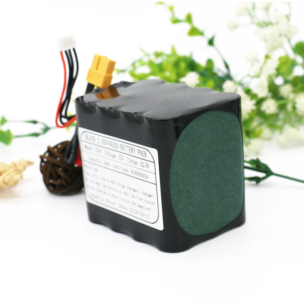 KLUOSI БПЛА перезаряжаемый 12vli-ion аккумулятор 11.1v/12.6V14Ah 3S4P использование одной ячейки NCR18650GA комбинация подходит для различных дронов