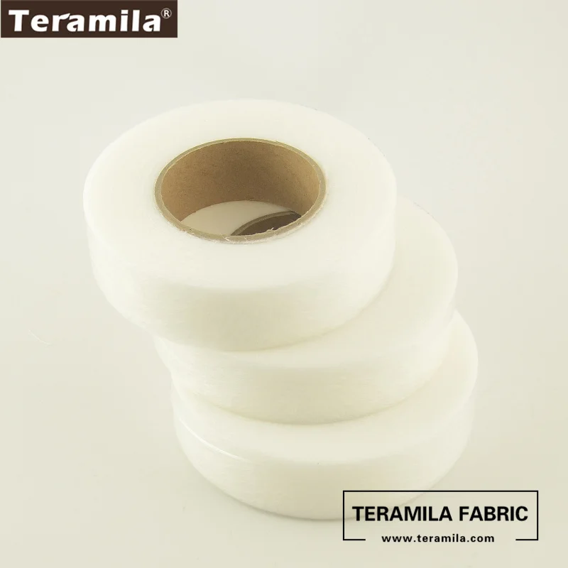 Teramila News Double Faced Adhesive Tape For Fabric Synthetic Battings 3CM Width 70 Yards/disk DIY Accessories|adhesive tape fabric| |
