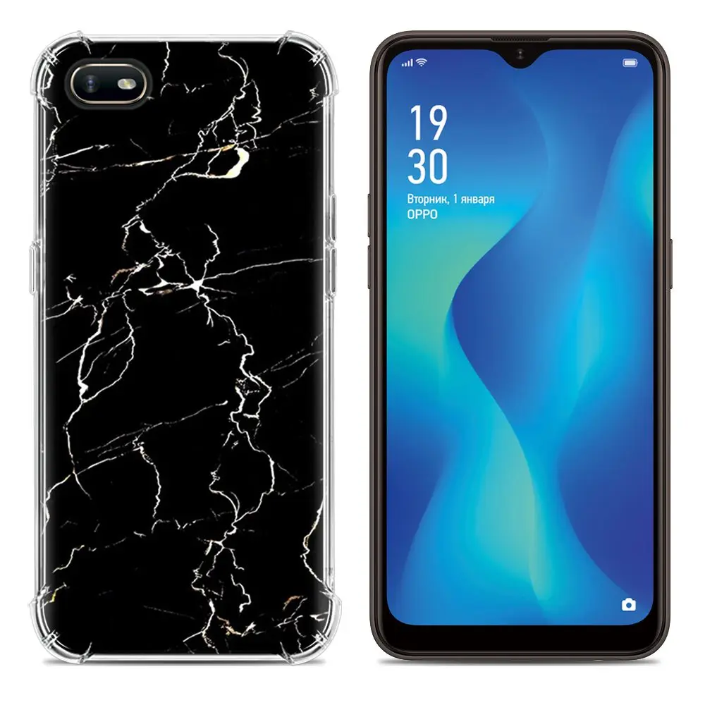 Ударопрочный чехол для телефона для OPPO A1K, 6,1 дюймов, милый мультяшный модный дизайн, мягкий чехол с красочным рисунком - Цвет: 16