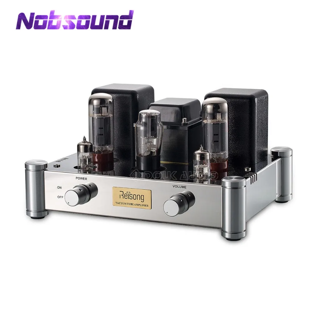 Усилитель клапанной трубки Nobsound EL34 Одноконтурный усилитель Hi Fi 2 канала мощности