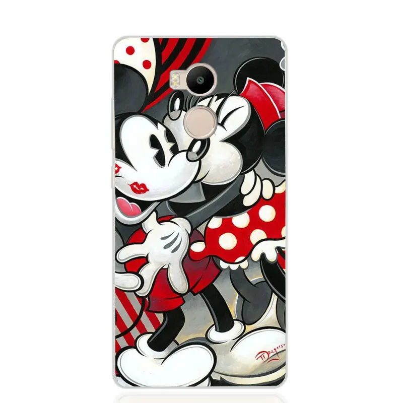 For Xiaomi Mi A1 Luxury Silicon Case Soft TPU Cover Redmi 4X 4 Pro Note 5 Plus Cartton Phone Cases Bags |