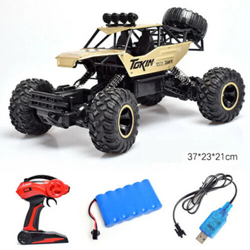 RC автомобиль 1/12 4WD транспортное средство с дистанционным управлением 2,4 ГГц электрический багги-монстр внедорожный