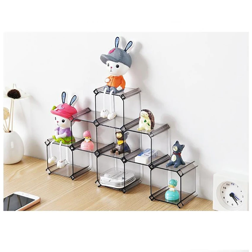 6PCS/Set Plastic Partition Honeycomb Drawer Organizers Dividers for Underwear Socks Bras Ties Belts Scarves Cabinet Clapboard | Дом и сад
