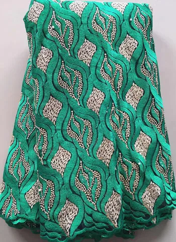 Новинка французское кружево со стразами африканская Тюлевая сетчатая ткань