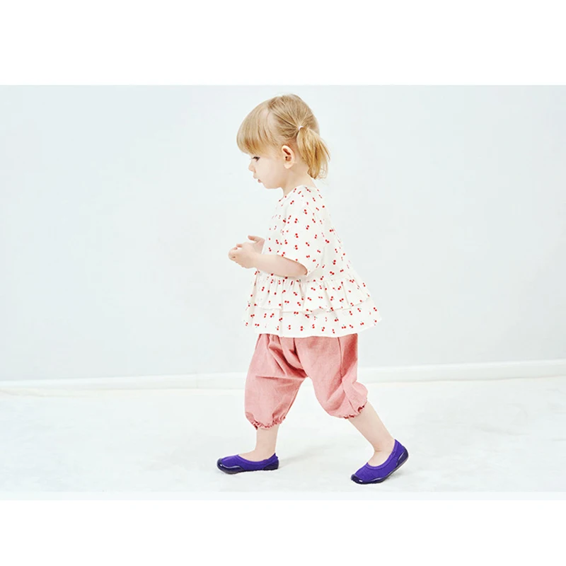 Высокое Качество Новорожденных Теплые Носки Мальчики Девочки Обувь Резиновые