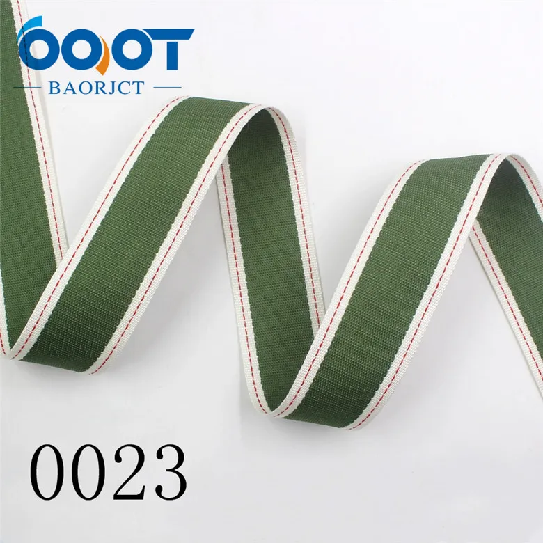 OOOT BAORJCT I-19712-1597, 25/38 мм 10 ярдов двусторонний комплект из двух без рукавов с трапециевидным силуэтом и цветными полосками в ленты, поделка бант повязка на голову подарочная упаковка МАТЕРИАЛЫ - Цвет: I-19712-1618