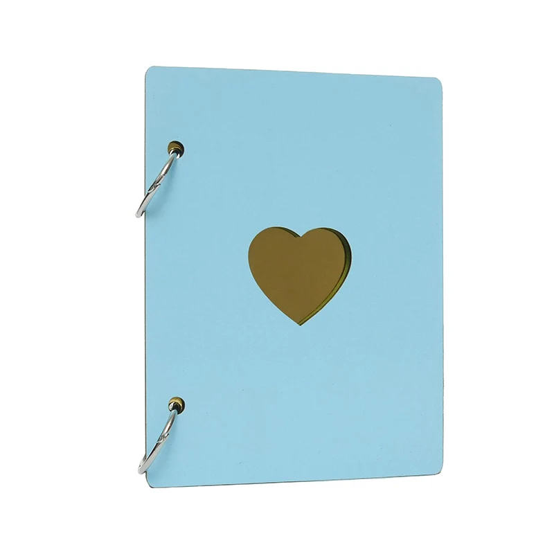 6 дюймовые самоклеящиеся фотоальбомы сделай сам Деревянная обложка альбомы