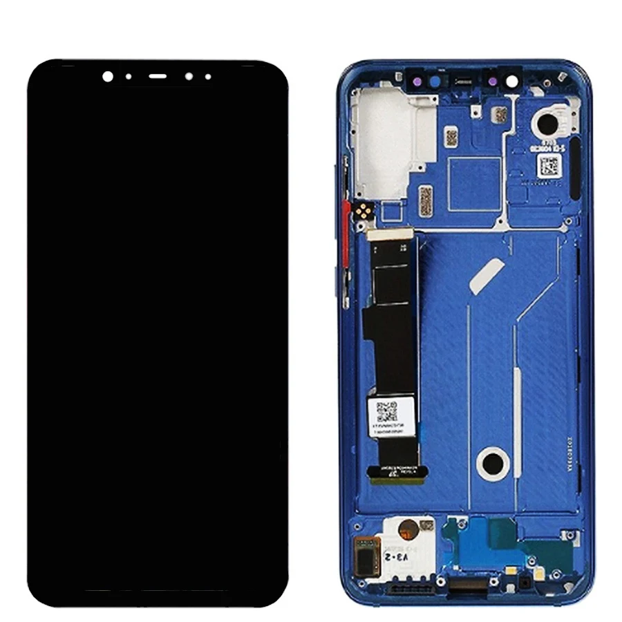 Amoled экран для Xiaomi Mi 8 ЖК дисплей с дигитайзером в сборе сменный сенсорный 6 21 дюйма