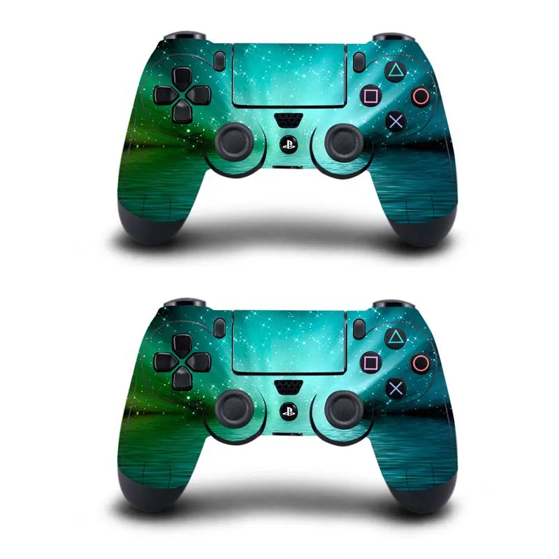 Виниловый чехол для Playstation 4 Dualshock с изображением звездного неба | Электроника