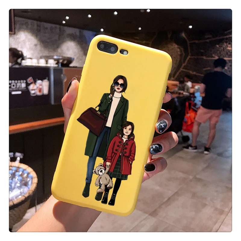 Модный Цветной Мягкий силиконовый чехол для iPhone X XS Max XR 8 7 6 Plus | Мобильные телефоны