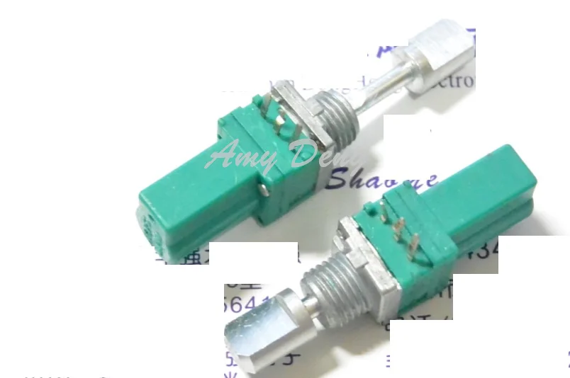 20 шт./лот японский RK097 ТИП push and pull вал роторный кодировщик переключатель