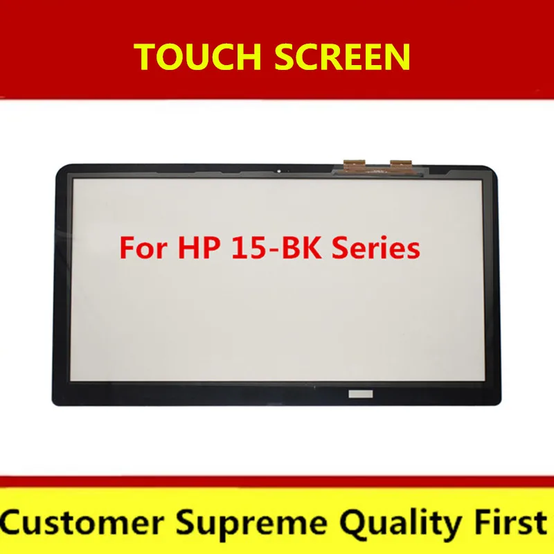 Сенсорный экран с цифровым преобразователем для HP Pavilion x360 15-bk series 15-bk002nia 15-bk021nr