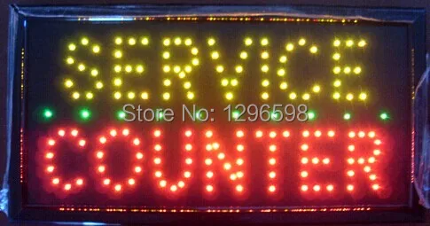 CHENXI прямая продажа пользовательский светодиодный открытый знак 10*19 дюймов