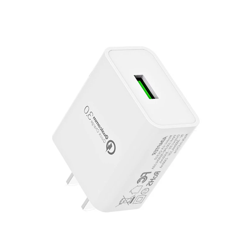 Зарядное устройство QC3.0 для быстрой зарядки мобильных телефонов США