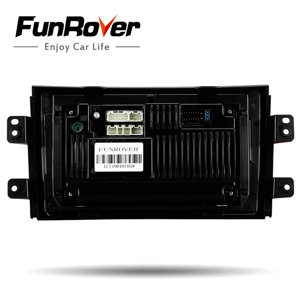 Funrover Ips 2 din android 8.0 Штатное Головное устройство Suzuki SX4 2006-2013 GPS Android aвтомагнитола магнитола 2 din автомагнитолы Андроид для Сузуки SX4 штатная магнитола автомобильная мультимедиа 2G RAM 32G