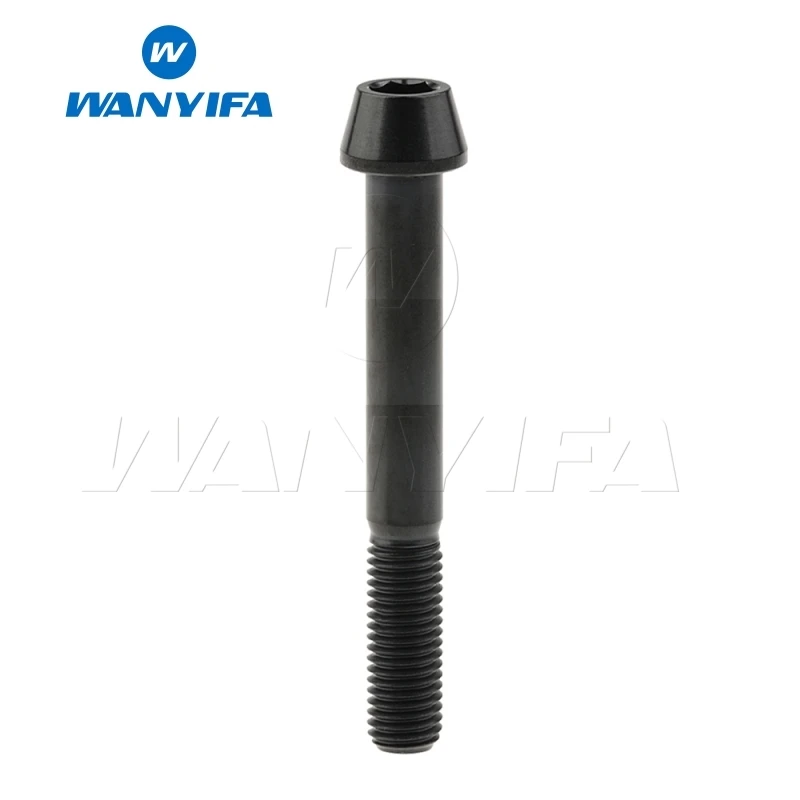 Wanifa Винт С Титановым болтом M8x15 20 25 30 35 40 45 50 70 мм конусная головка для велосипедной