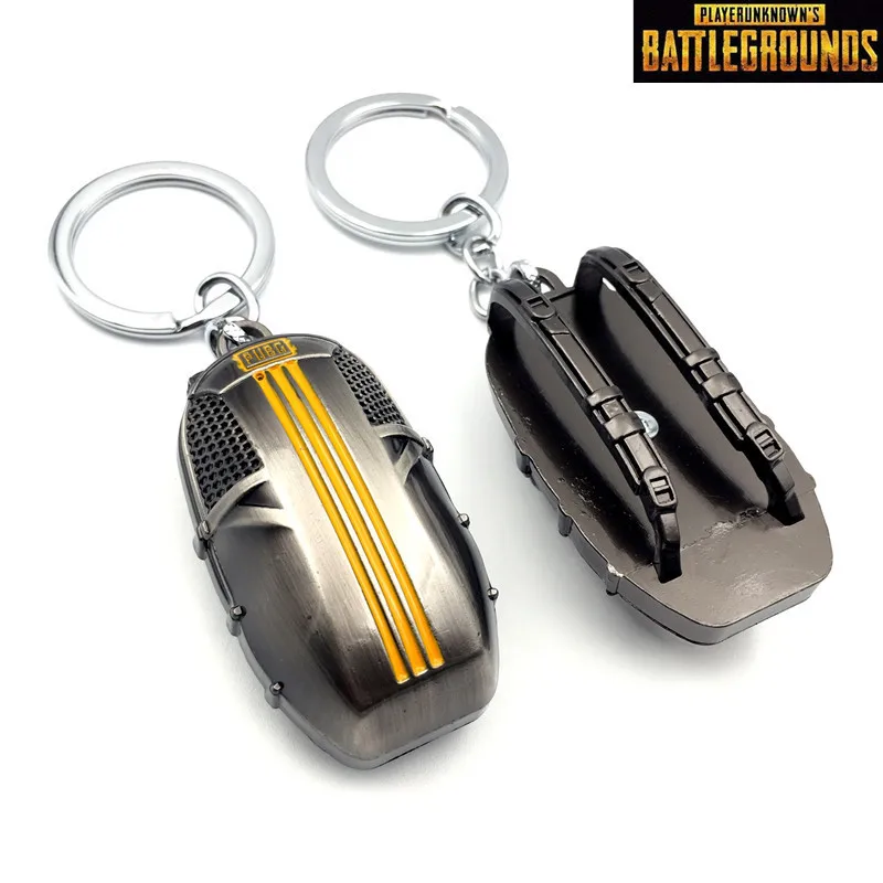 Брелок для ключей в виде игры PUBG игровое оборудование брелок из сплава chaveiro кулон