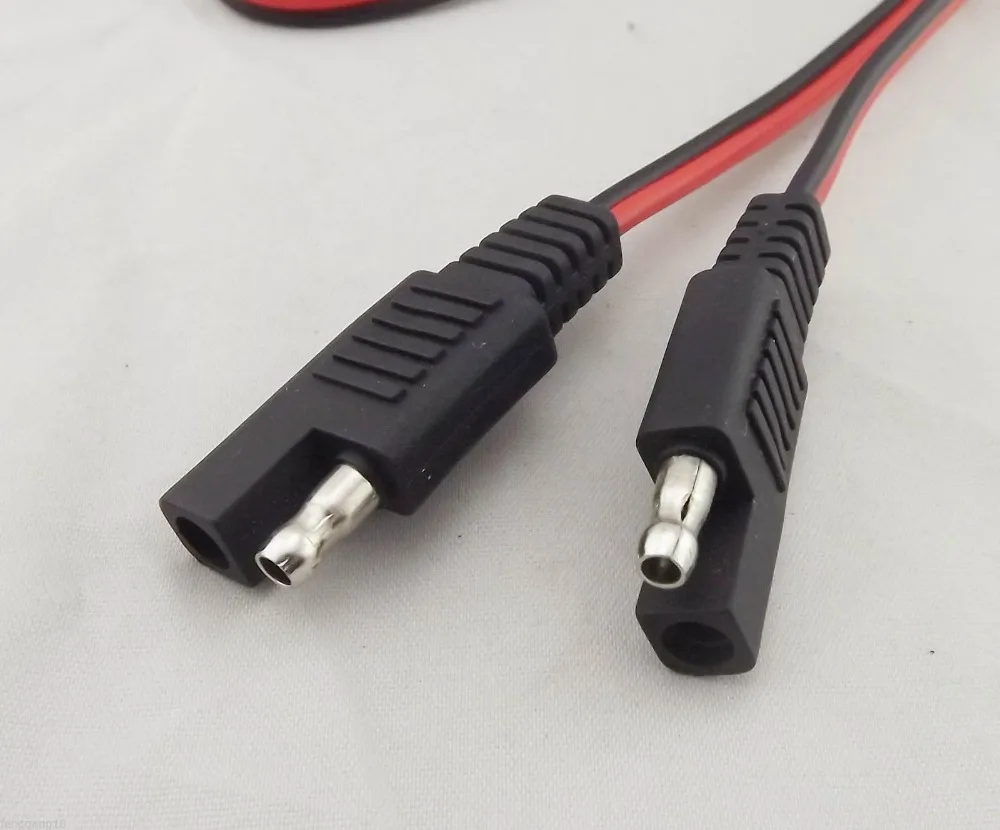 10 шт. аккумулятор SAE к DC Power автомобильный Соединительный кабель для сигареты 18AWG 2