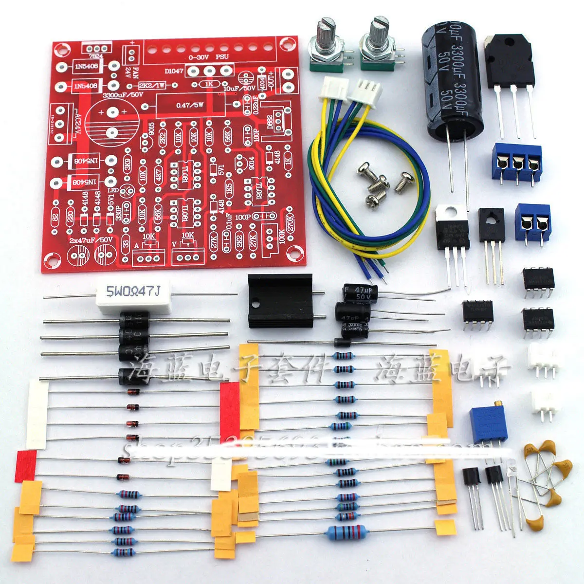 Regulated Power Supply AC 24V to 0-30V 5v 9v 12v 24v 3A Continuously Adjustable Short Circuit Current Limiting Protection | Электронные