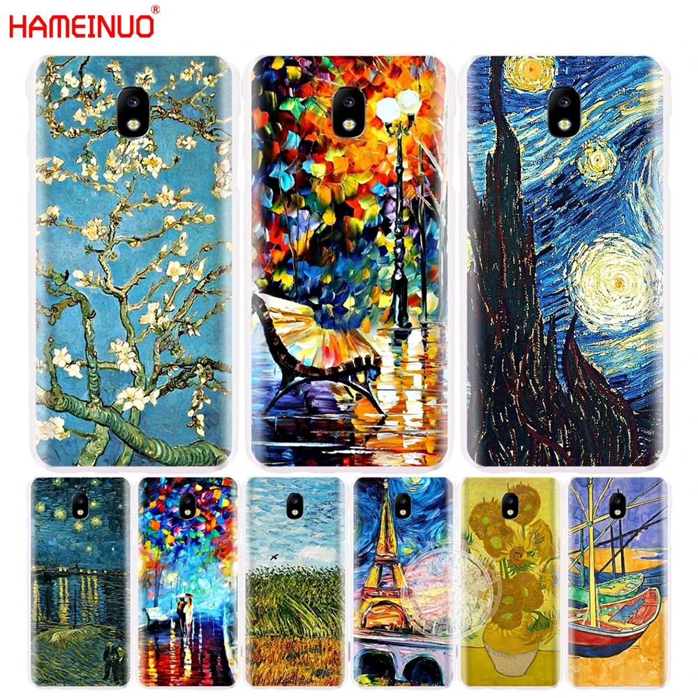 HAMEINUO чехол для телефона с изображением звездной ночи Ван Гога лодки дерева