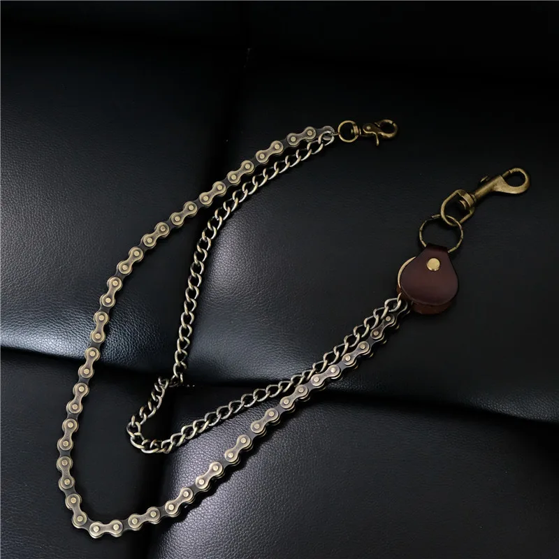 Металлическая цепь в стиле хип хоп модная Мужская панк для брюк ковбойская