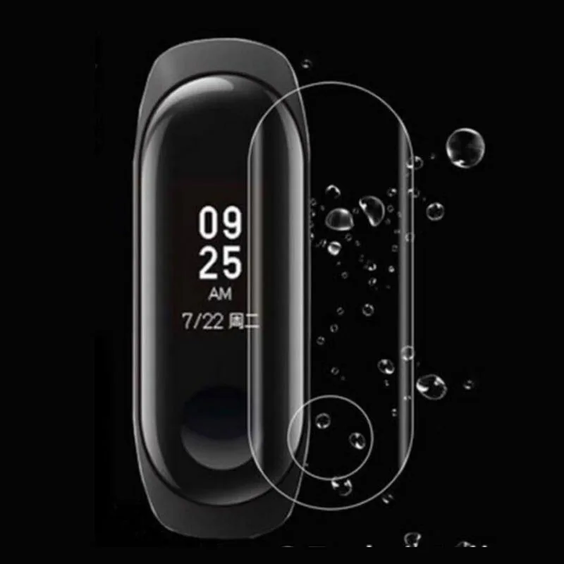 2 шт HD прозрачная защитная пленка с полным покрытием для Xiaomi mi Band 2/3 band Band3 Band2 смарт