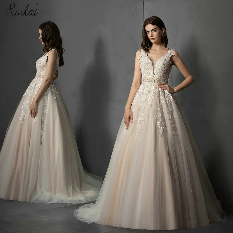 as picture New Arrival Tulle Prom Dresses Long Backless Evening Dresses for Ladies A-Line Party Gown vestidos de gala - Цвет: as picture