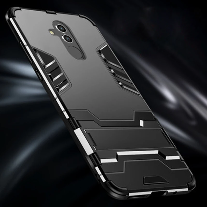 Полное покрытие для Huawei Mate 20 Lite чехол ТОНКАЯ БРОНЯ резиновый Жесткий ПК телефона