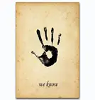 Фильмы ужасов Skyrim Темное братство-Шелковый художественный плакат, наклейка на стену, украшение, подарок