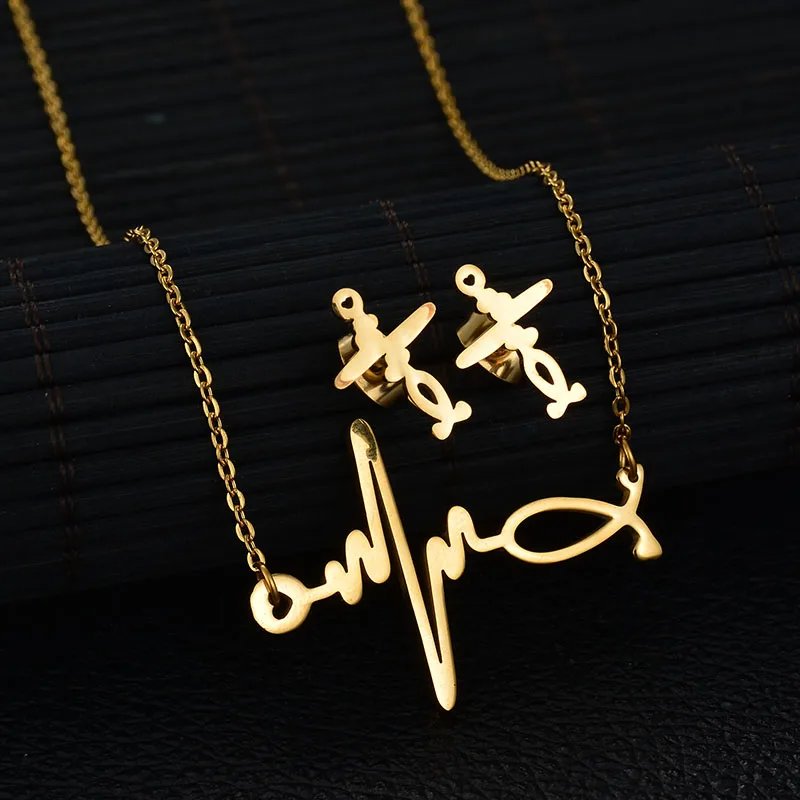 UZone сердцебиение стетоскоп доктор медицинский набор ювелирных изделий из