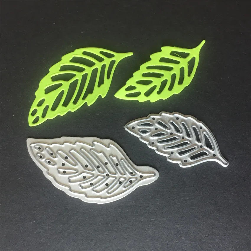 Тонкая Вырубка для скрапбукинга с листьями длина 35 мм/45 мм|die cut|die cut diesmetal die cutting dies