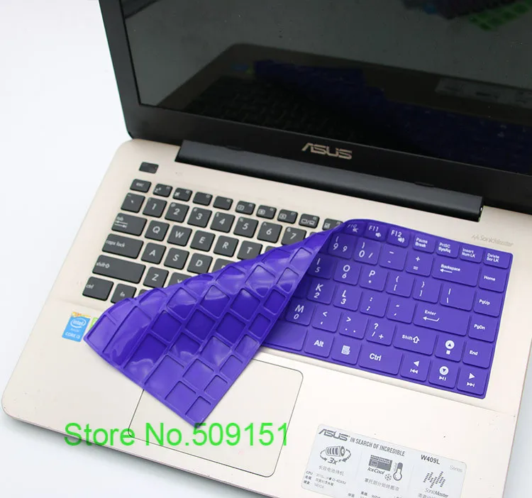 Новый силиконовый чехол для клавиатуры ноутбука Asus X35 X35S X32U X401 X401A X401U X402C X42N E46C X450E