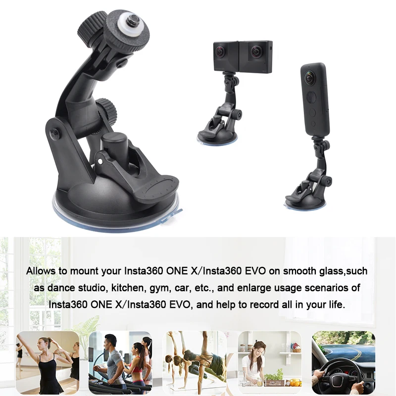 Аксессуары для Insta360 ONE X/EVO автомобильный держатель присоска запасные части X