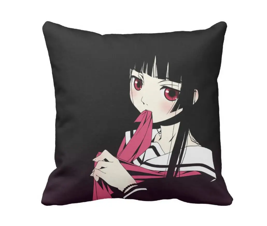 Jigoku Shoujo аниме 33 см x дюймов наволочки (две стороны)|pillow case|throw pillow casescover case |
