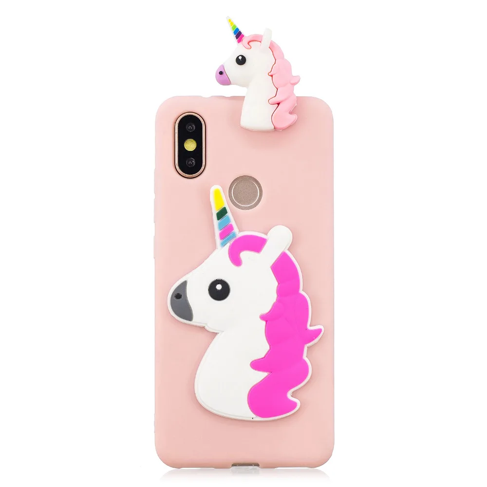Чехол для Xiaomi Redmi S2 мультяшный Мягкий силиконовый чехол Funda Xiomi чехлы телефонов 3D с