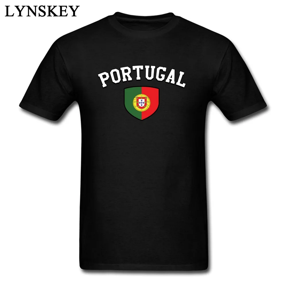 Португалия Страна Флаг топы футболки лучшие 100% хлопок Crewneck повседневные с