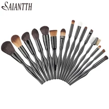 SAIANTTH black body curve 15 шт. набор кистей для макияжа румяна консилер тени