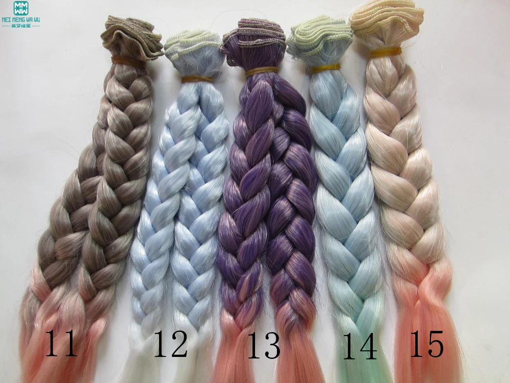 1 шт. волосы для кукол 20 см х 100 см|hair for dolls|for dolls1/4 bjd |