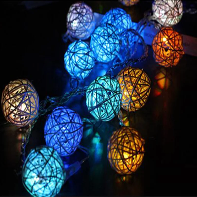 Светодиодный светодиодная гирлянда на батарейках волшебные шары гирлянды