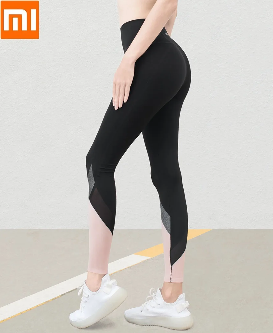 Xiaomi бесшовные сшивные спортивные колготки, крутые и дышащие, высокая эластичность, удобные тонкие плавки для фитнеса, для женщин, йоги