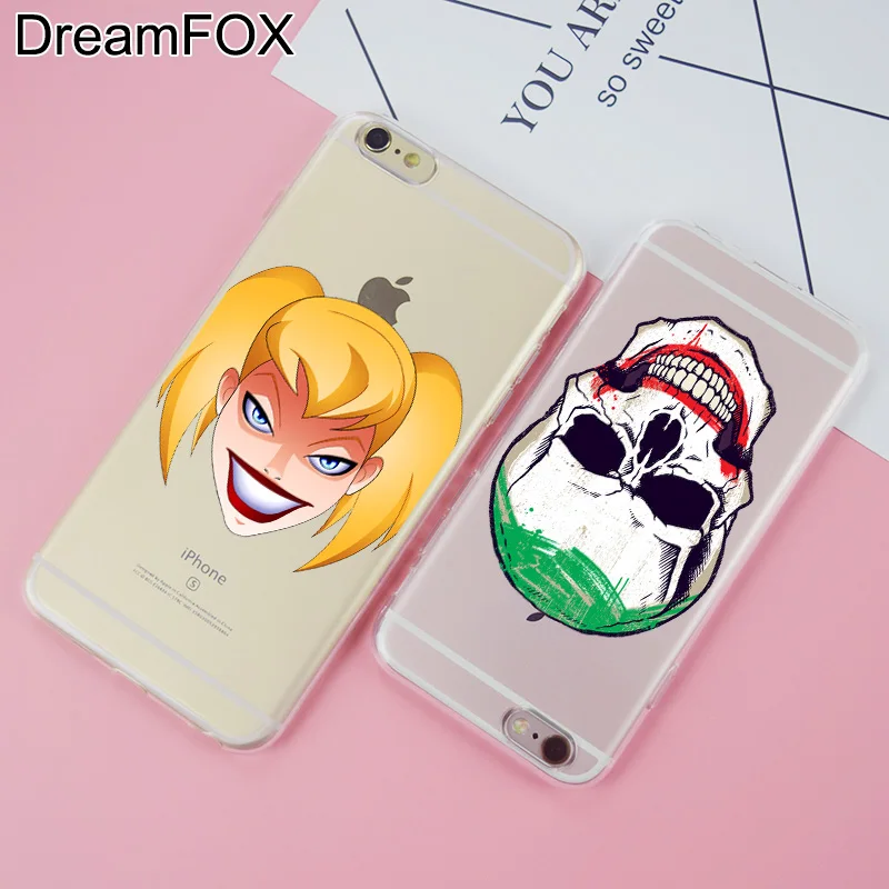 L308 отряд самоубийц Джокер Мягкий ТПУ силиконовый чехол для Apple iPhone 11 Pro X XR XS Max 8 7 6 6S